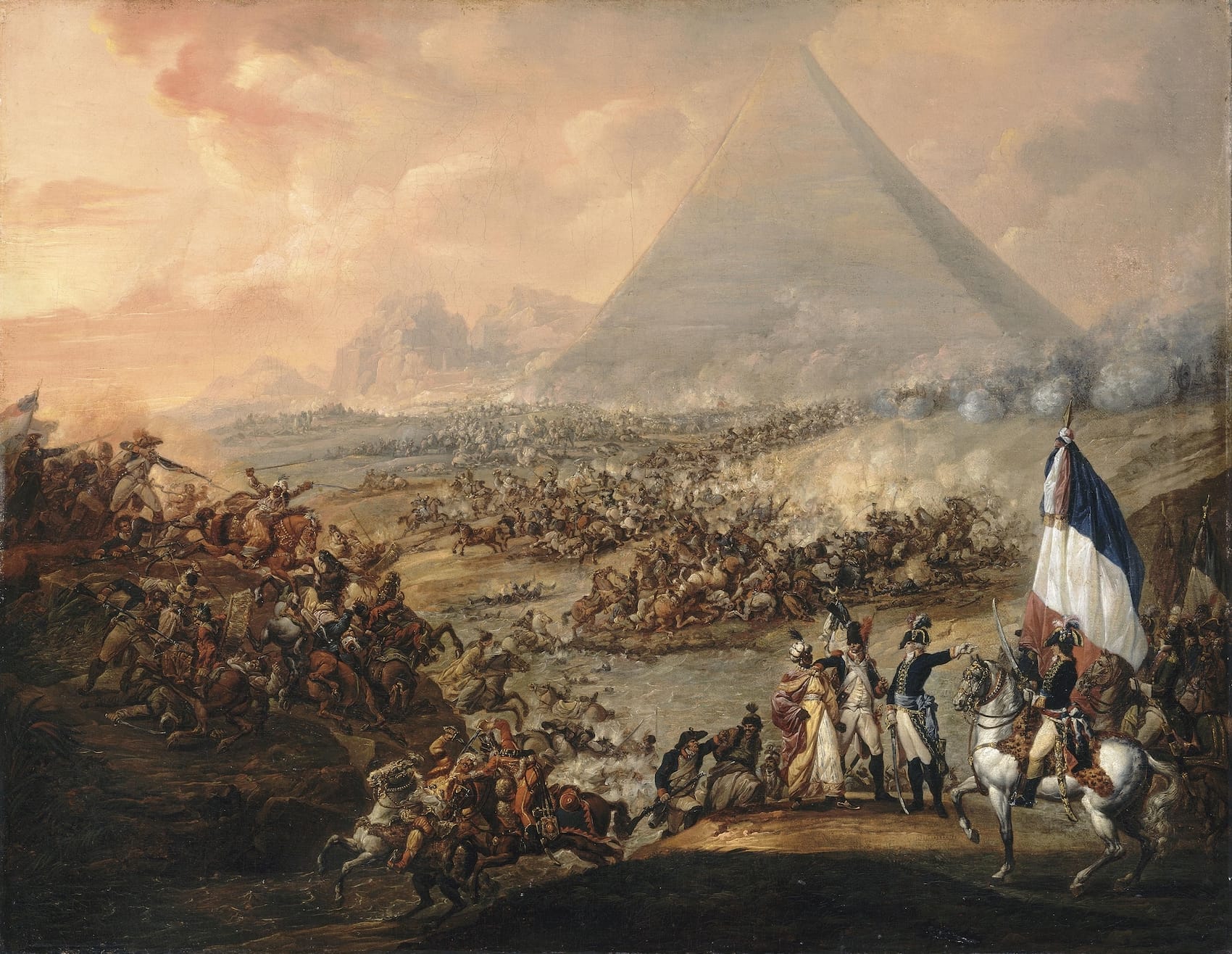 batalla piramides napoleon