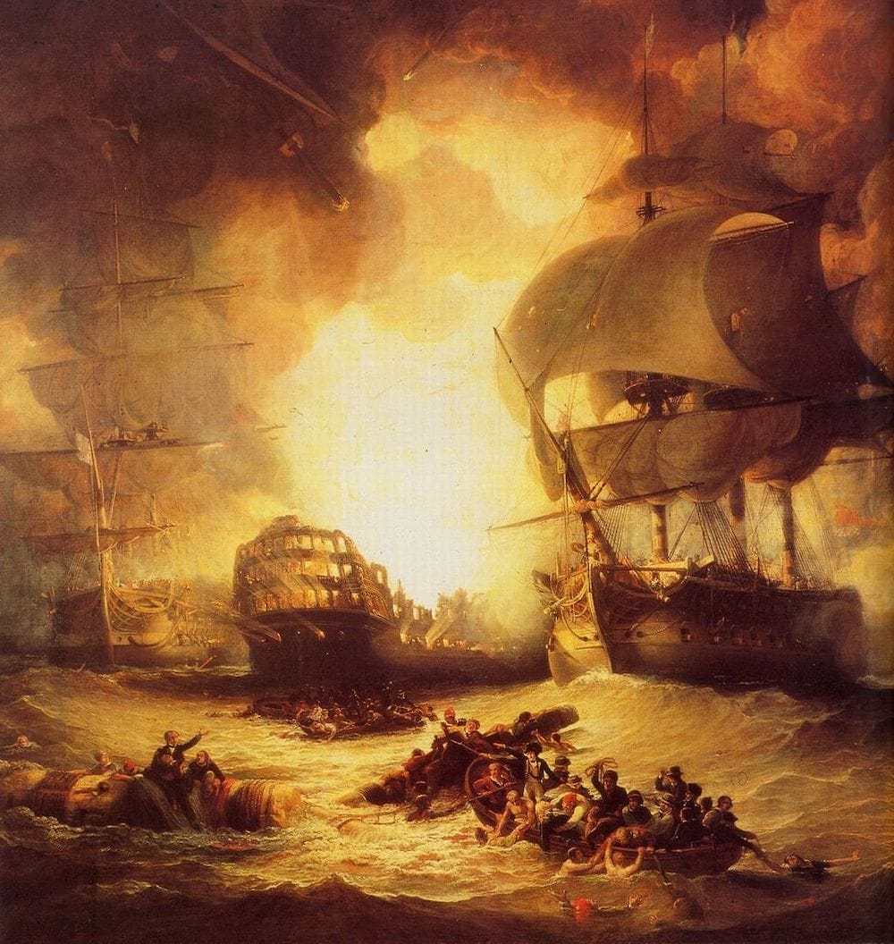 batalla del nilo derrota napoleon egipto