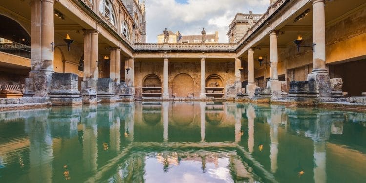 Baños romanos de Bath (Inglaterra). Crédito: Diego Delso